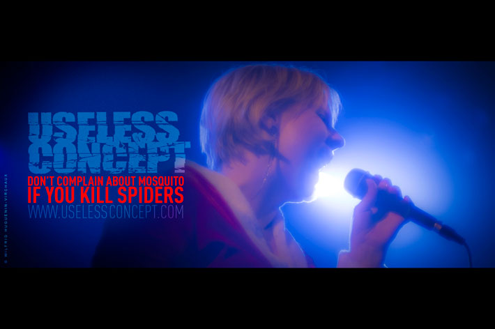 Useless Concept; Concert; Covent Garden Studios; 2014